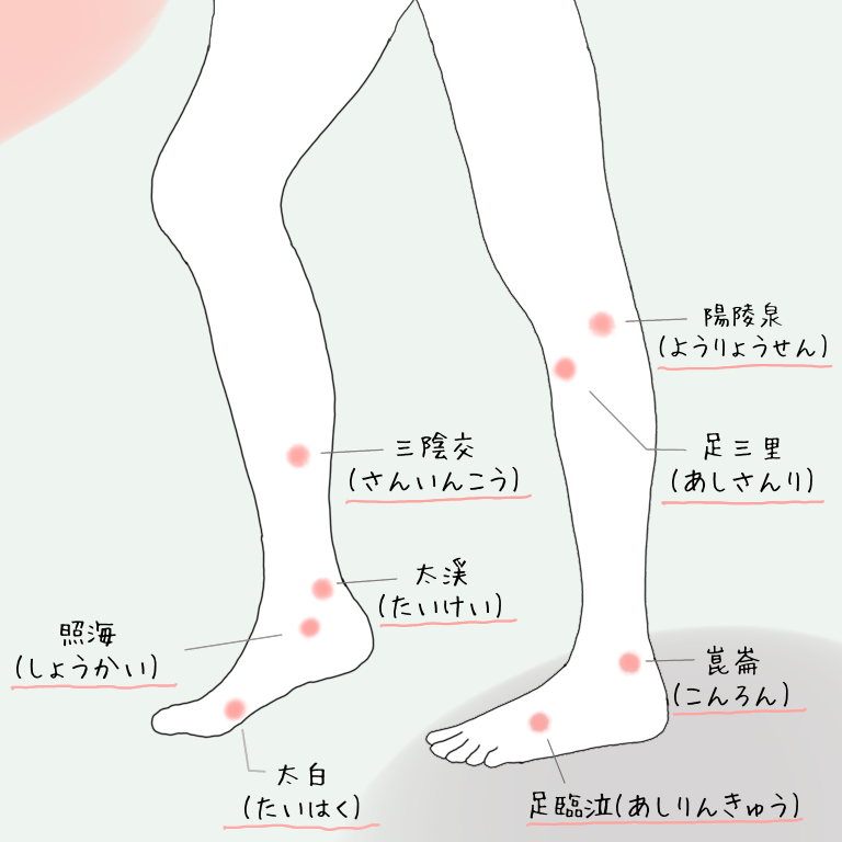 経絡ハーブ8つのツボ